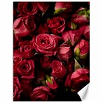 Floral Buds Of Roses Beautiful Flowers Canvas 12  x 16 