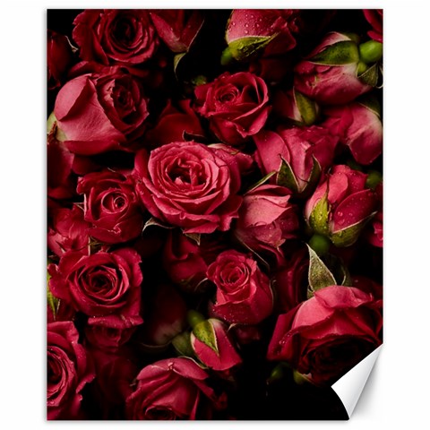 Floral Buds Of Roses Beautiful Flowers Canvas 16  x 20  from ArtsNow.com 15.75 x19.29  Canvas - 1