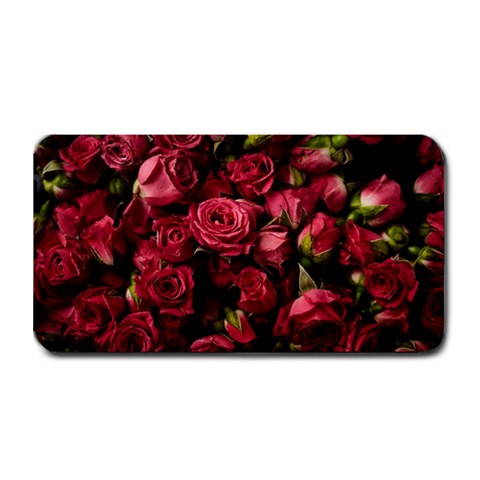 Floral Buds Of Roses Beautiful Flowers Medium Bar Mat from ArtsNow.com 16 x8.5  Bar Mat