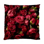 Floral Buds Of Roses Beautiful Flowers Standard Cushion Case (Two Sides)