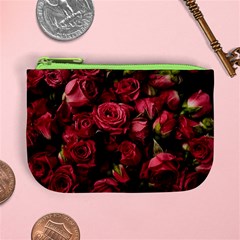 Floral Buds Of Roses Beautiful Flowers Mini Coin Purse from ArtsNow.com Front