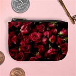 Floral Buds Of Roses Beautiful Flowers Mini Coin Purse