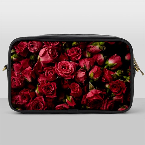 Floral Buds Of Roses Beautiful Flowers Toiletries Bag (One Side) from ArtsNow.com Front