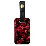 Floral Buds Of Roses Beautiful Flowers Luggage Tag (one side)