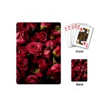 Floral Buds Of Roses Beautiful Flowers Playing Cards Single Design (Mini)