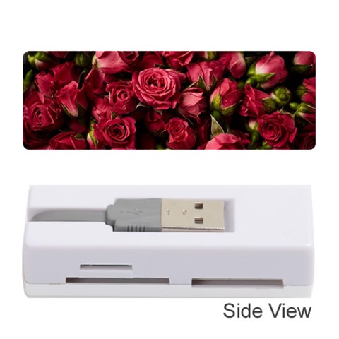 Floral Buds Of Roses Beautiful Flowers Memory Card Reader (Stick) from ArtsNow.com Front