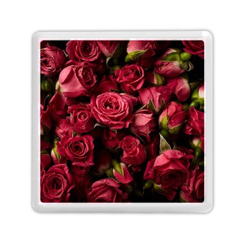 Floral Buds Of Roses Beautiful Flowers Memory Card Reader (Square) from ArtsNow.com Front