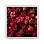 Floral Buds Of Roses Beautiful Flowers Memory Card Reader (Square)