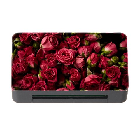 Floral Buds Of Roses Beautiful Flowers Memory Card Reader with CF from ArtsNow.com Front