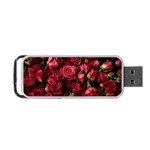 Floral Buds Of Roses Beautiful Flowers Portable USB Flash (Two Sides)