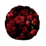 Floral Buds Of Roses Beautiful Flowers Standard 15  Premium Round Cushions