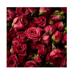 Floral Buds Of Roses Beautiful Flowers Duvet Cover Double Side (Full/ Double Size) from ArtsNow.com Back