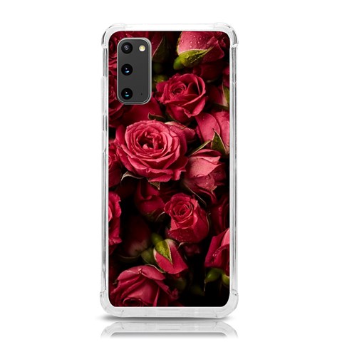 Floral Buds Of Roses Beautiful Flowers Samsung Galaxy S20 6.2 Inch TPU UV Case from ArtsNow.com Front