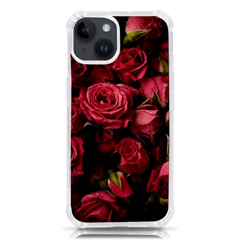 Floral Buds Of Roses Beautiful Flowers iPhone 14 TPU UV Print Case from ArtsNow.com Front