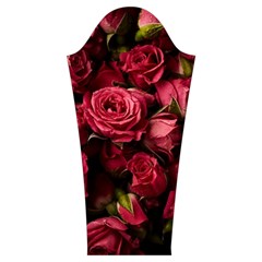 Floral Buds Of Roses Beautiful Flowers Women s Cut Out Long Sleeve T Sleeve Right