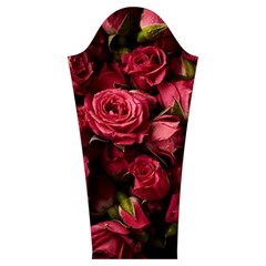 Floral Buds Of Roses Beautiful Flowers Women s Cut Out Long Sleeve T Sleeve Left