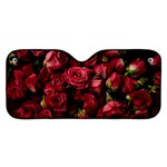 Floral Buds Of Roses Beautiful Flowers Car Windshield Sunshade