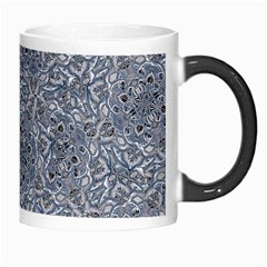 Blue Ornament Complex Mosaic Print Pattern Morph Mug from ArtsNow.com Right