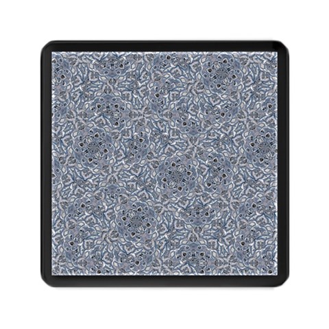 Blue Ornament Complex Mosaic Print Pattern Memory Card Reader (Square) from ArtsNow.com Front