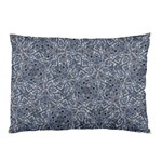 Blue Ornament Complex Mosaic Print Pattern Pillow Case (Two Sides)