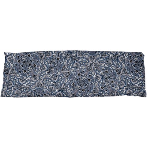 Blue Ornament Complex Mosaic Print Pattern 21 x63  Body Pillow Case Dakimakura (Two Sides) from ArtsNow.com Front