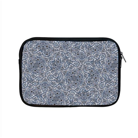 Blue Ornament Complex Mosaic Print Pattern Apple MacBook Pro 15  Zipper Case from ArtsNow.com Front