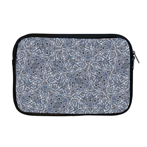 Blue Ornament Complex Mosaic Print Pattern Apple MacBook Pro 17  Zipper Case from ArtsNow.com Front