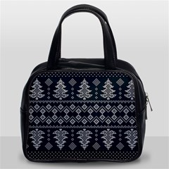 Winter Wonderland Pattern Classic Handbag (Two Sides) from ArtsNow.com Front