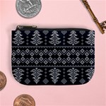 Winter Wonderland Pattern Mini Coin Purse