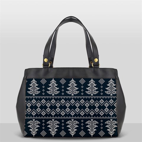 Winter Wonderland Pattern Oversize Office Handbag from ArtsNow.com Front