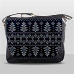 Winter Wonderland Pattern Messenger Bag