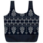 Winter Wonderland Pattern Full Print Recycle Bag (XL)