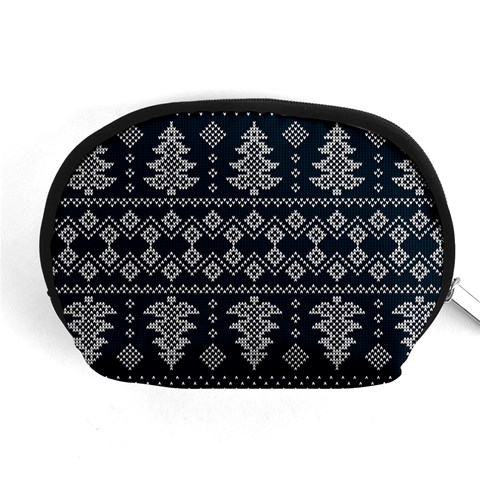 Winter Wonderland Pattern Accessory Pouch (Medium) from ArtsNow.com Front