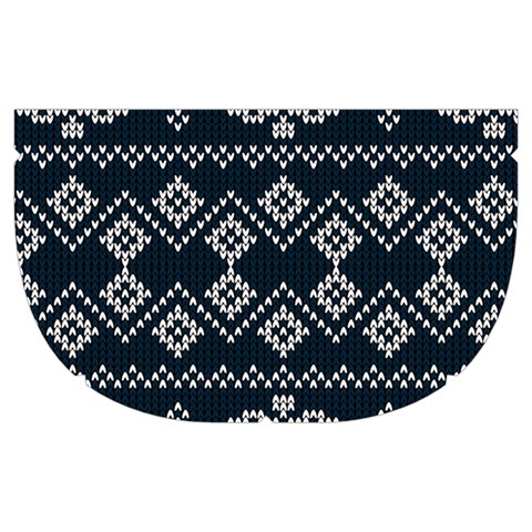 Winter Wonderland Pattern Make Up Case (Medium) from ArtsNow.com Side Left