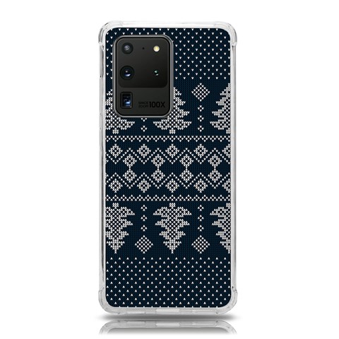 Winter Wonderland Pattern Samsung Galaxy S20 Ultra 6.9 Inch TPU UV Case from ArtsNow.com Front