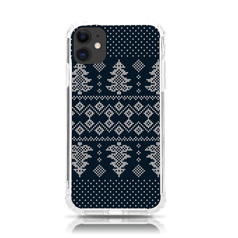 Winter Wonderland Pattern iPhone 11 TPU UV Print Case from ArtsNow.com Front