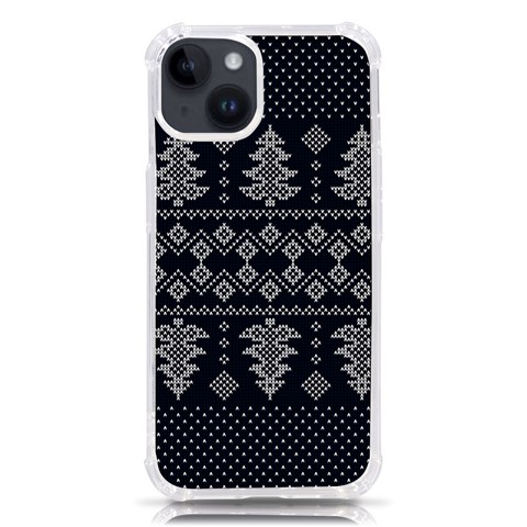 Winter Wonderland Pattern iPhone 14 TPU UV Print Case from ArtsNow.com Front