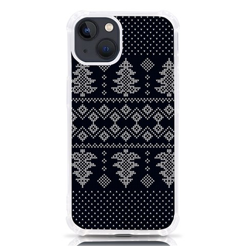 Winter Wonderland Pattern iPhone 13 TPU UV Print Case from ArtsNow.com Front