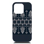 Winter Wonderland Pattern iPhone 16 Pro Max Black UV Print PC Hardshell Case