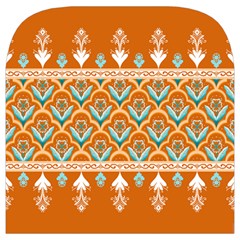 Winter Wonderland Seamless Pattern: Christmas Trees & Snowflakes on Dark Background Toiletries Pouch from ArtsNow.com Cover