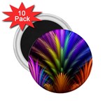 Abstract Colors - , Abstract Colors 2.25  Magnets (10 pack) 