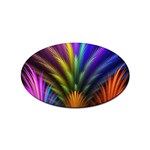 Abstract Colors - , Abstract Colors Sticker (Oval)