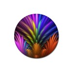 Abstract Colors - , Abstract Colors Magnet 3  (Round)