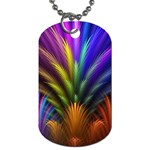 Abstract Colors - , Abstract Colors Dog Tag (One Side)