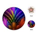 Abstract Colors - , Abstract Colors Playing Cards Single Design (Round)