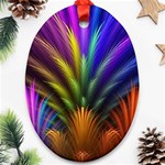 Abstract Colors - , Abstract Colors Oval Ornament (Two Sides)