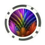 Abstract Colors - , Abstract Colors Poker Chip Card Guard