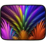 Abstract Colors - , Abstract Colors Two Sides Fleece Blanket (Mini)