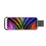 Abstract Colors - , Abstract Colors Portable USB Flash (One Side)