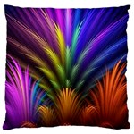 Abstract Colors - , Abstract Colors Standard Premium Plush Fleece Cushion Case (One Side)